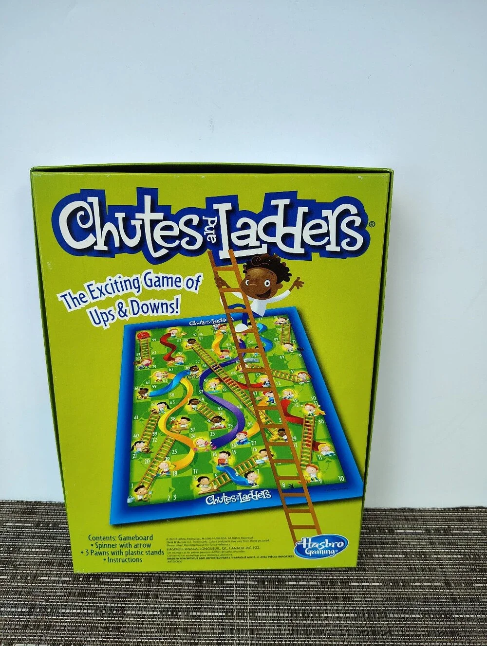 Hasbro Games Chutes And Ladders Board Game Complete With All Pieces